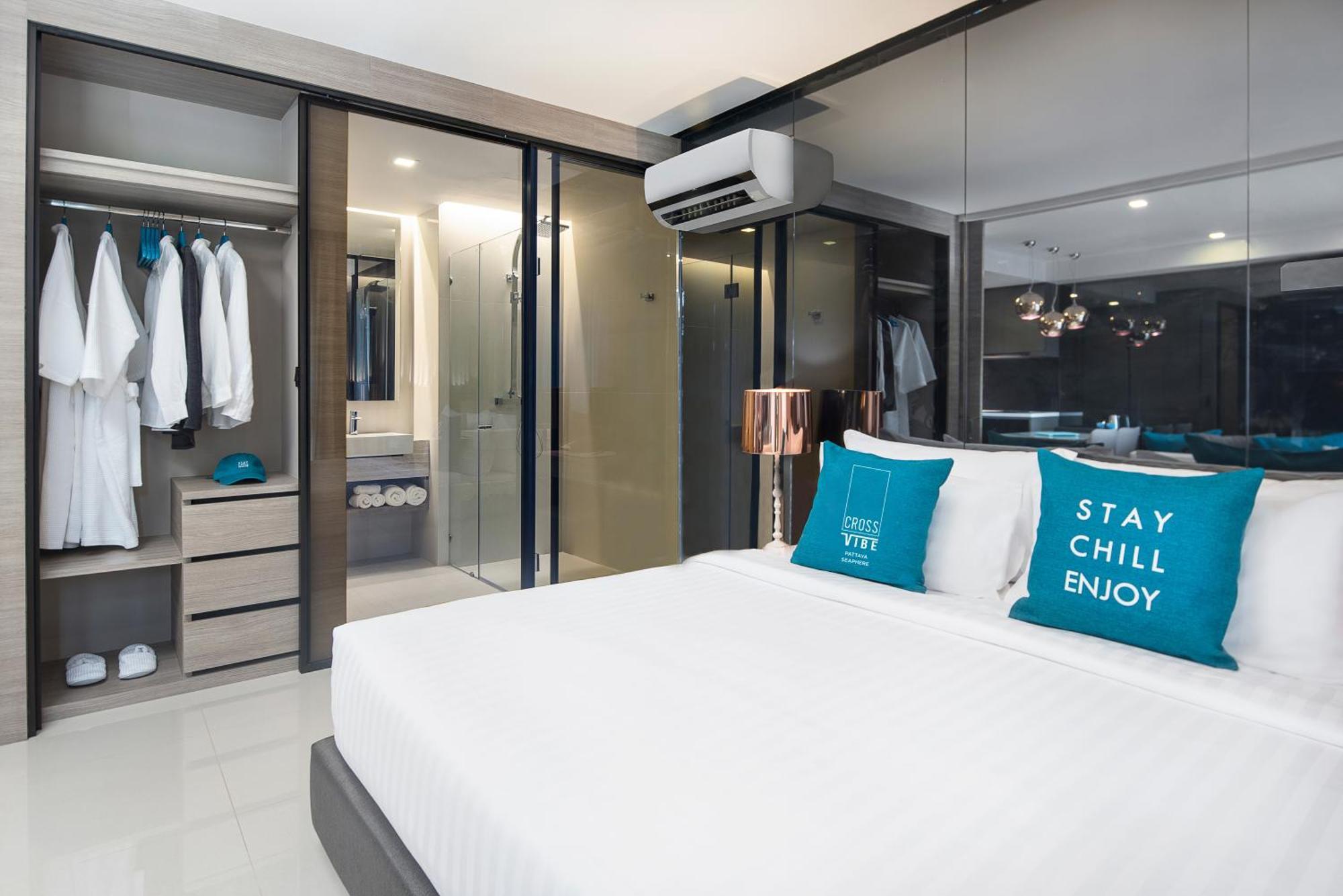Cross Vibe Pattaya Seaphere Na Chom Thian Ngoại thất bức ảnh